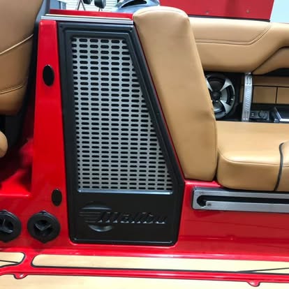 Leather seat